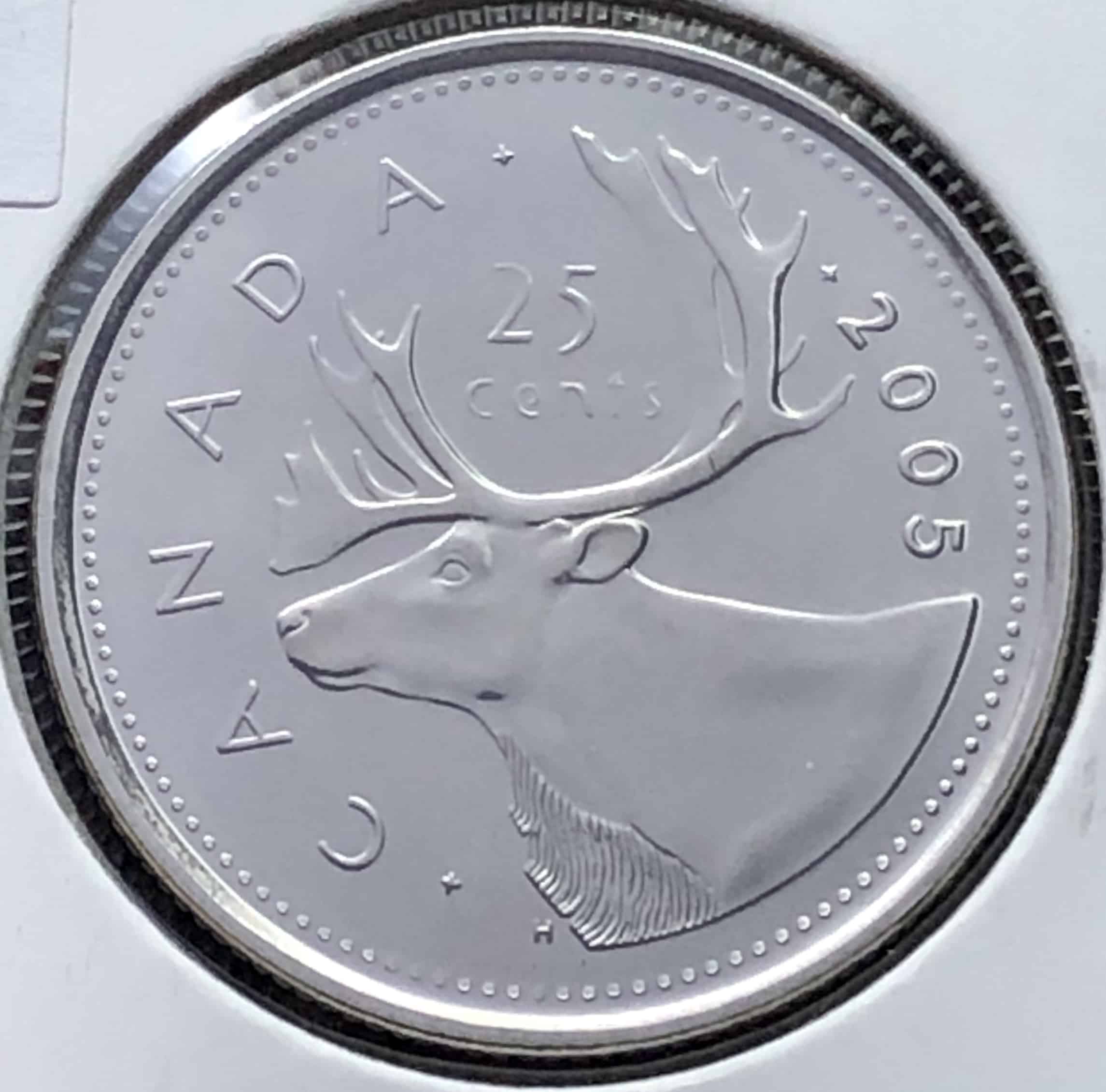 Canada - 25 Cents 2005P - B.UNC