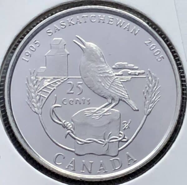 Canada - 25 Cents 2005P Saskatchewan - B.UNC