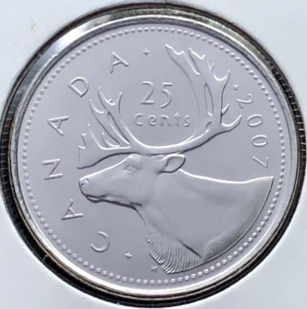Canada - 25 Cents 2007 - B.UNC