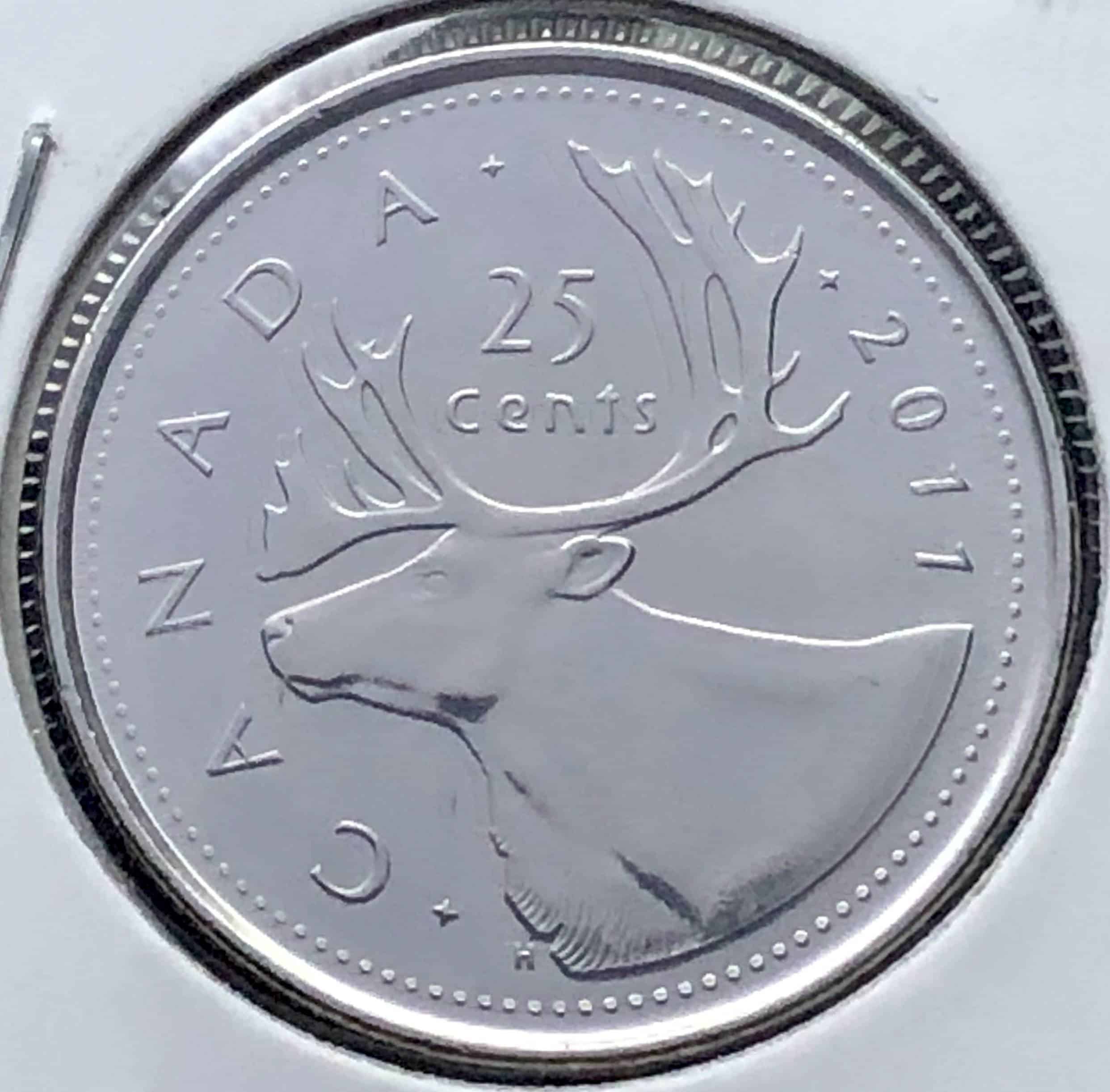 Canada - 25 Cents 2011 - B.UNC