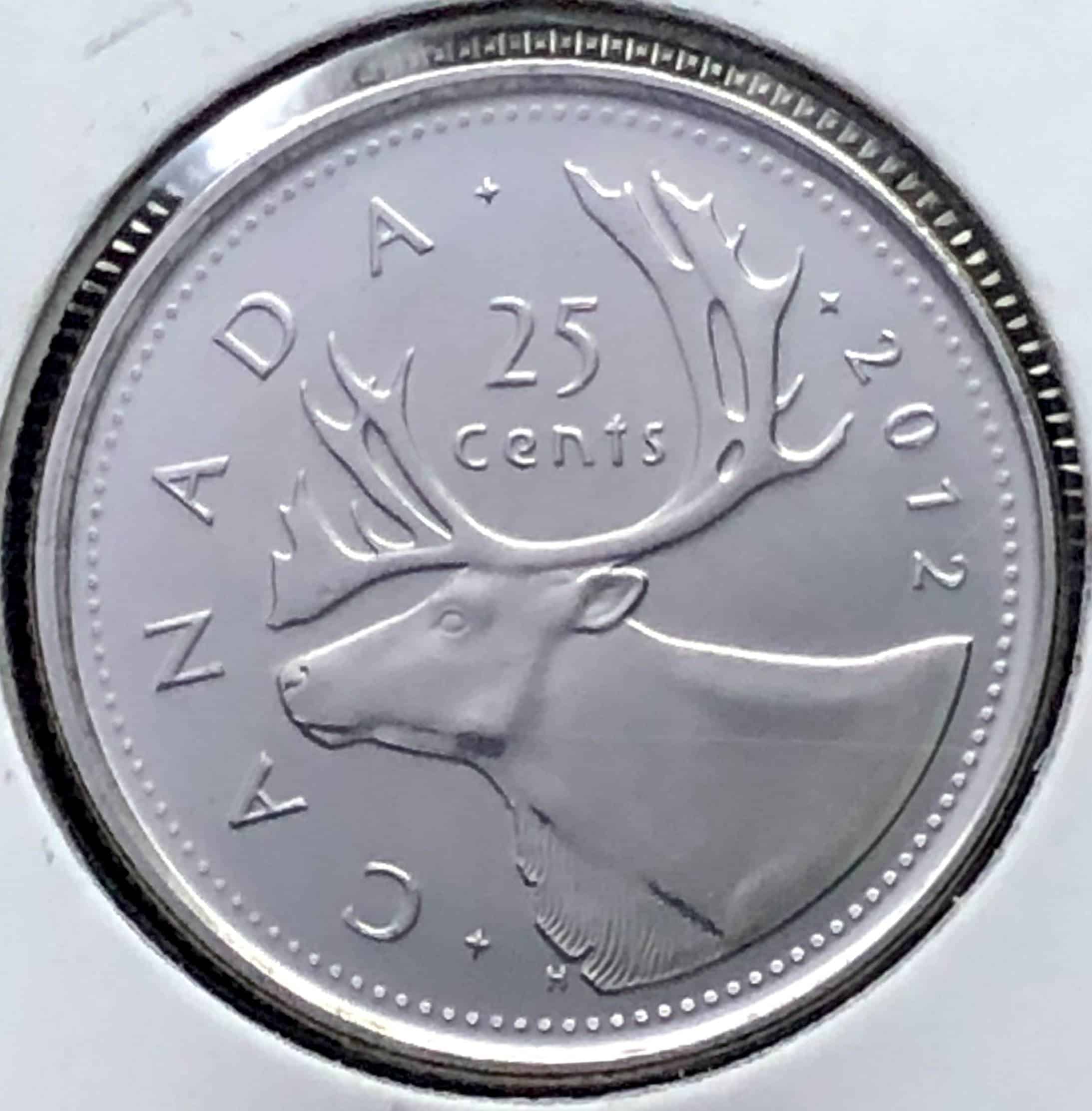 Canada - 25 cents 2012 - B.UNC