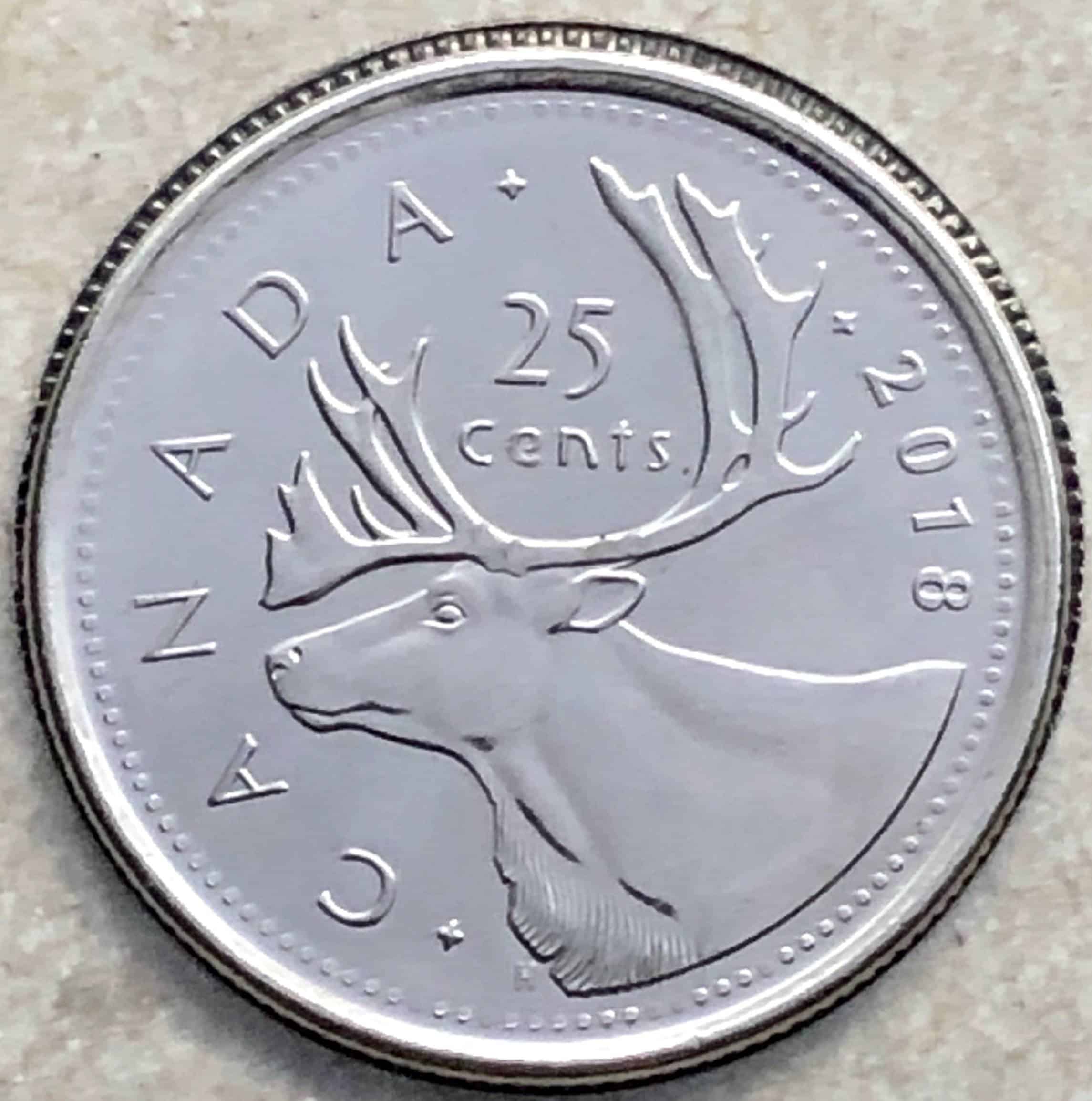 Canada - 25 Cents 2018 - B.UNC