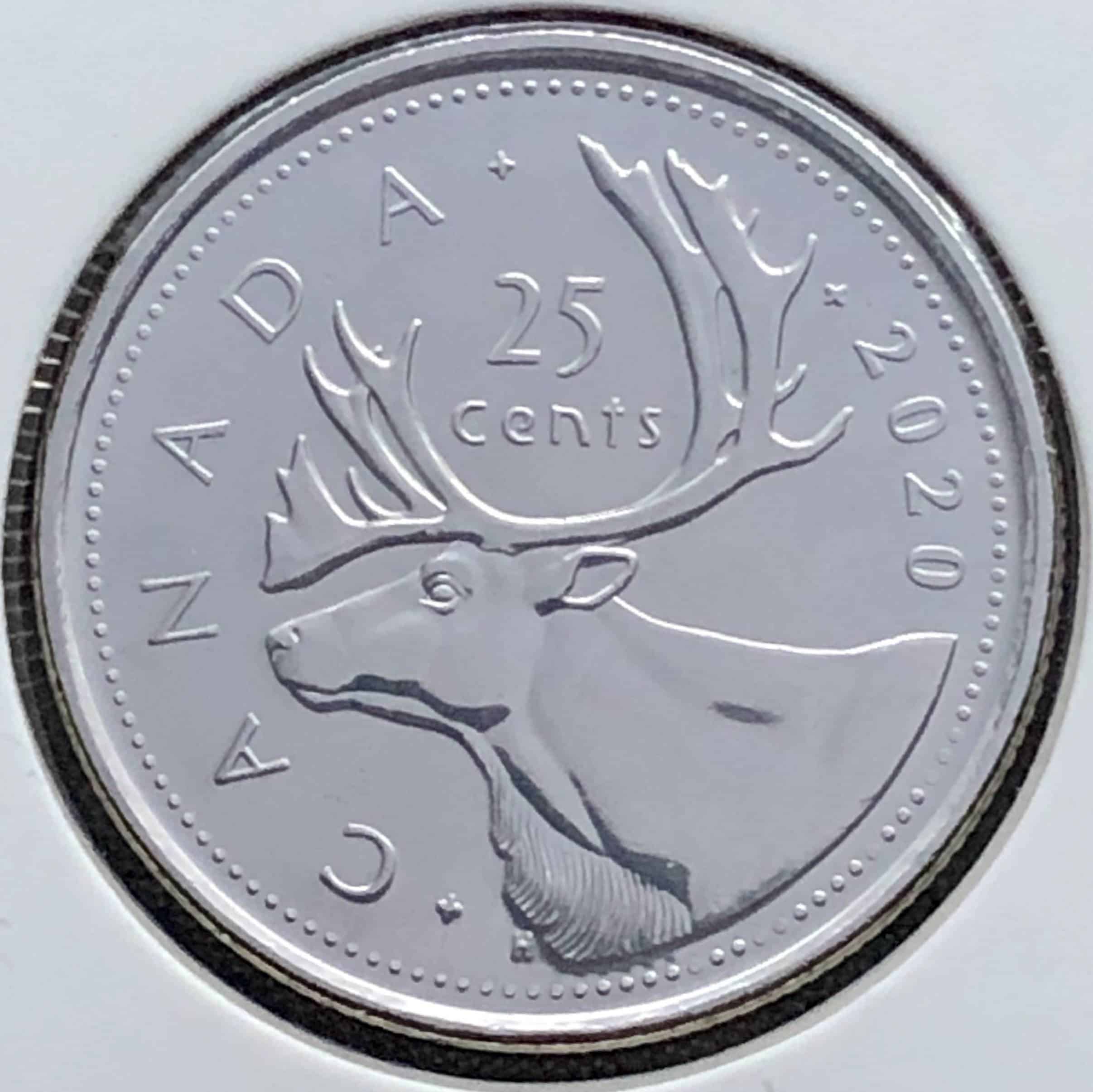 Canada - 25 Cents 2020 - B.UNC