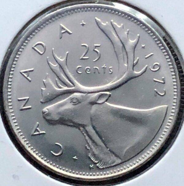 Canada - 25 Cents 1972 - UNC