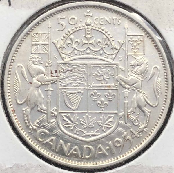 Canada - 50 Cents 1954