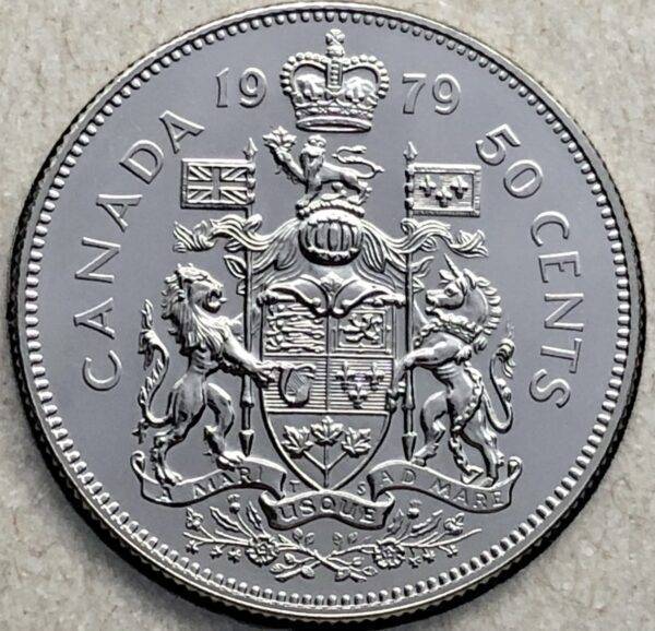 Canada - 50 cents 1979 Buste Arrondi - NBU