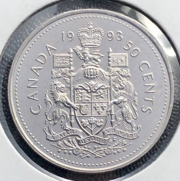 Canada - 50 Cents 1993 - B.UNC