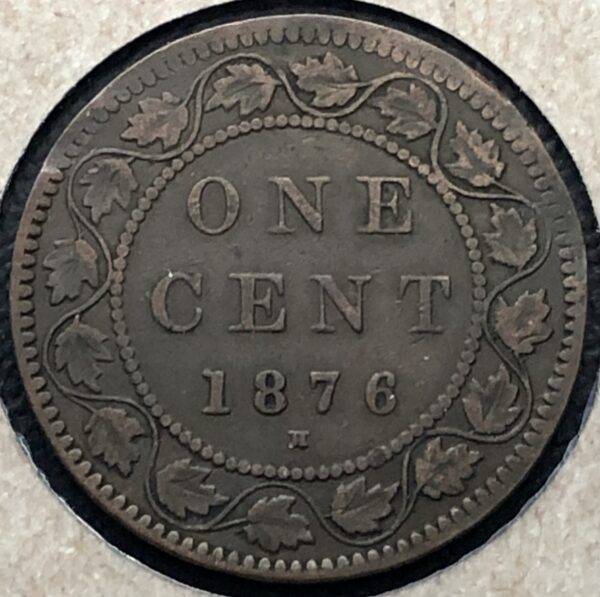 Canada - 1 Cent 1876H - VG-10