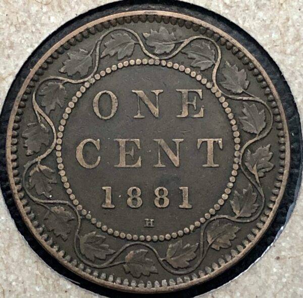 Canada - 1 Cent 1881H - VG-10