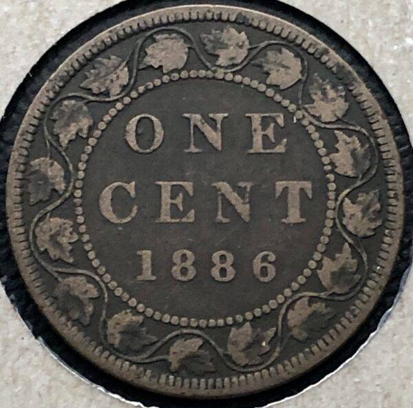 Canada - 1 Cent 1886 C1a - VG-8