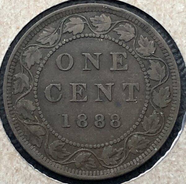 Canada - 1 Cent 1888 - VG-10