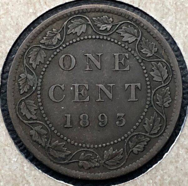 CANADA - 1 Cent 1893