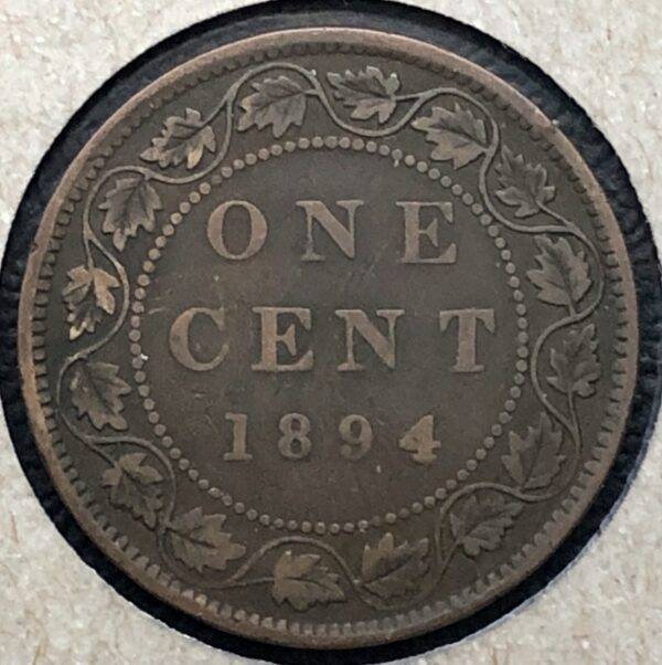 Canada - Large Cent 1894 - 4 Épais - F-12
