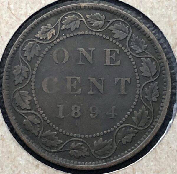 Canada - Large Cent 1894 - 4 Mince