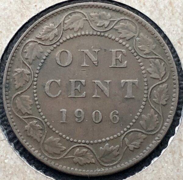   Canada - Large Cent 1906 - VG