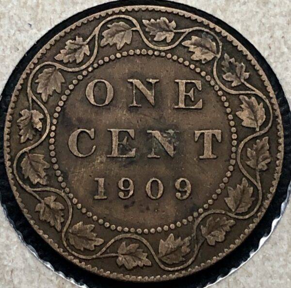 Canada - Large Cent 1909 - VF