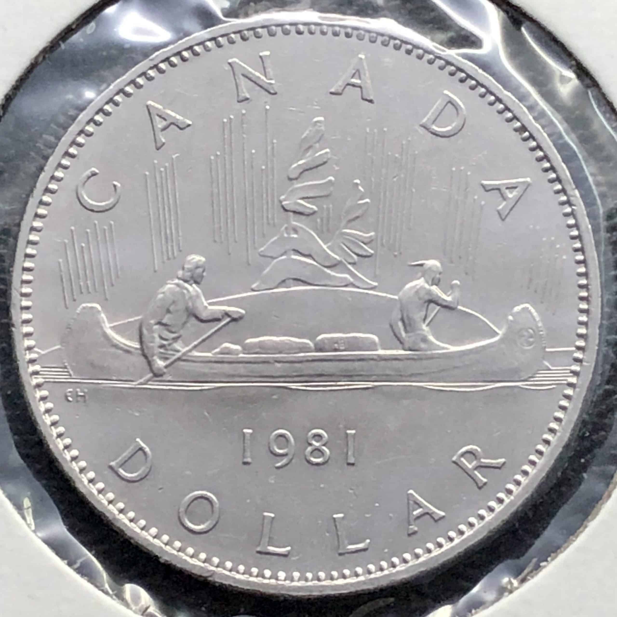 Canada - Dollar 1981 Voyageur - UNC