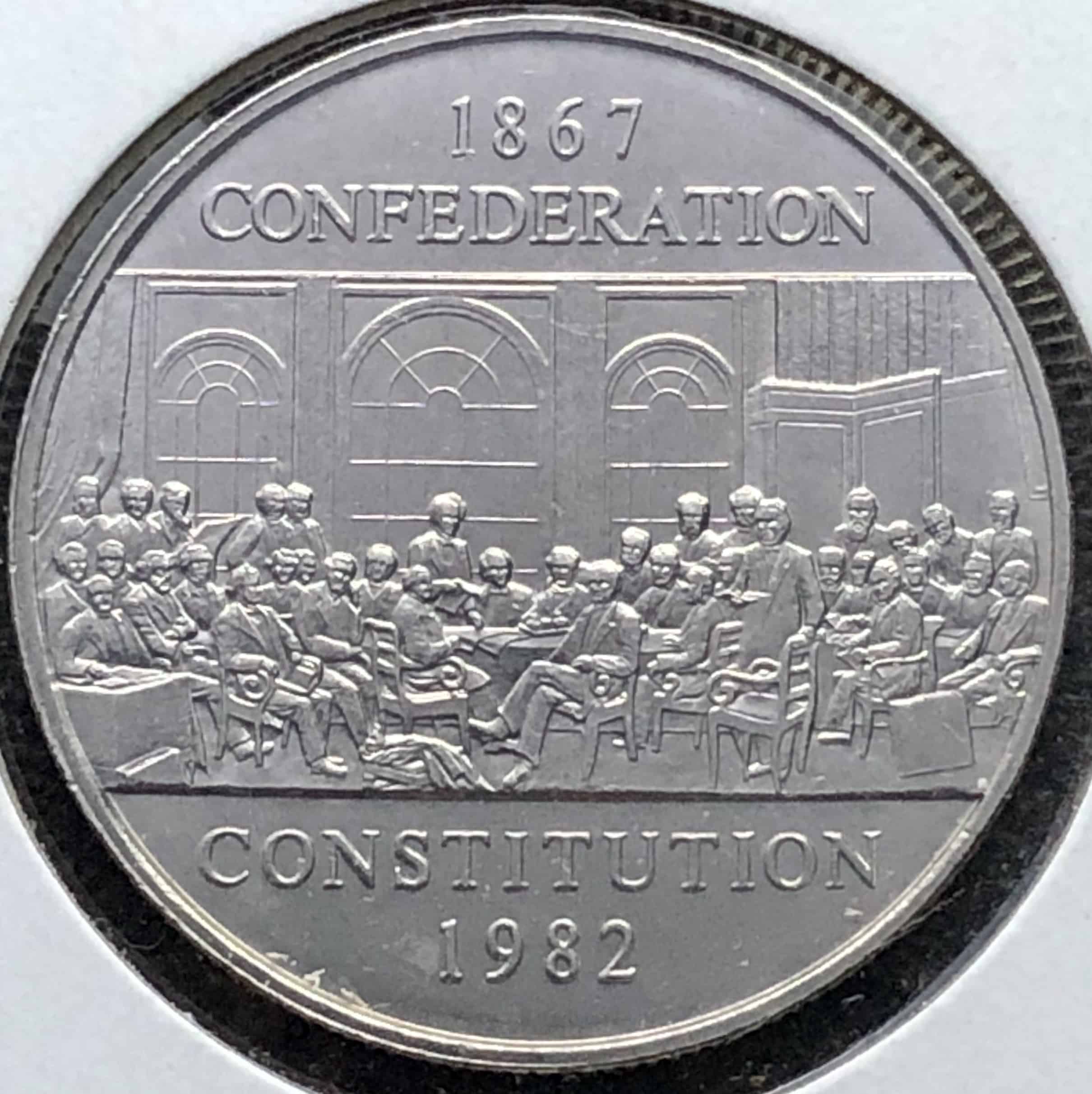 Canada - Dollar 1982 Constitution - UNC