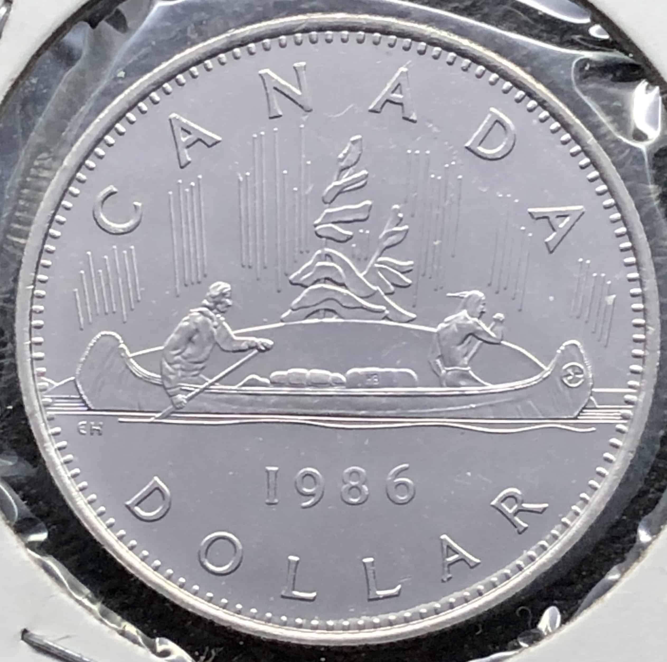 Canada - Dollar 1986 Voyageur - UNC