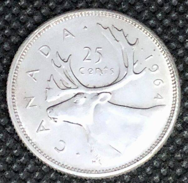 Canada - 25 cents 1964 - Peu Circulé