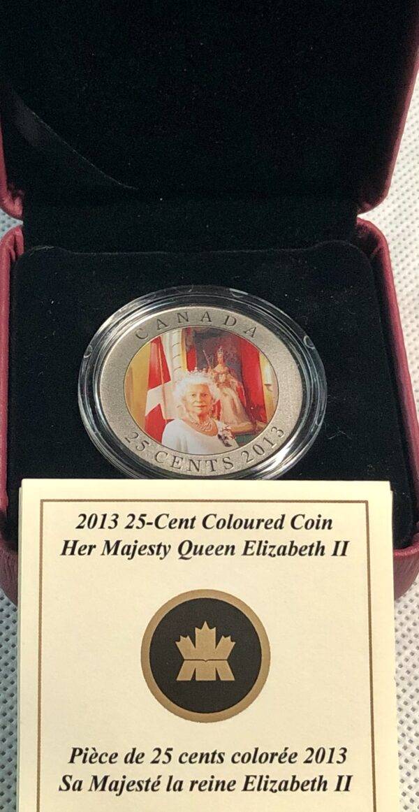 Canada - 25 Cents 2013 - Jubilé de diamant de Elizabeth II