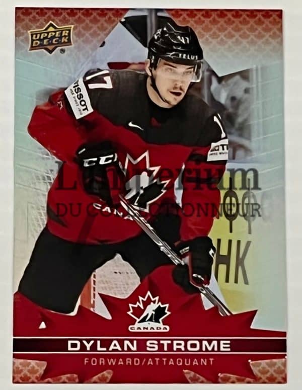 Carte Hockey Équipe Canada 2022 - 63 Dylan Strome