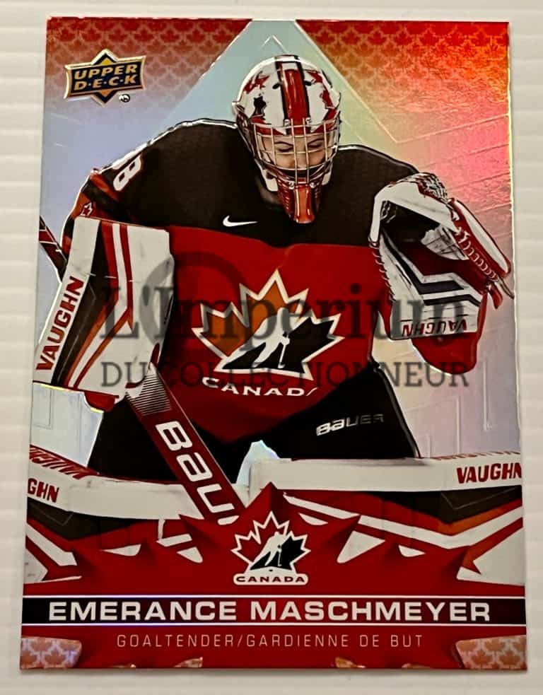 2022 Team Canada Hockey Card 76 Emerance Maschmeyer