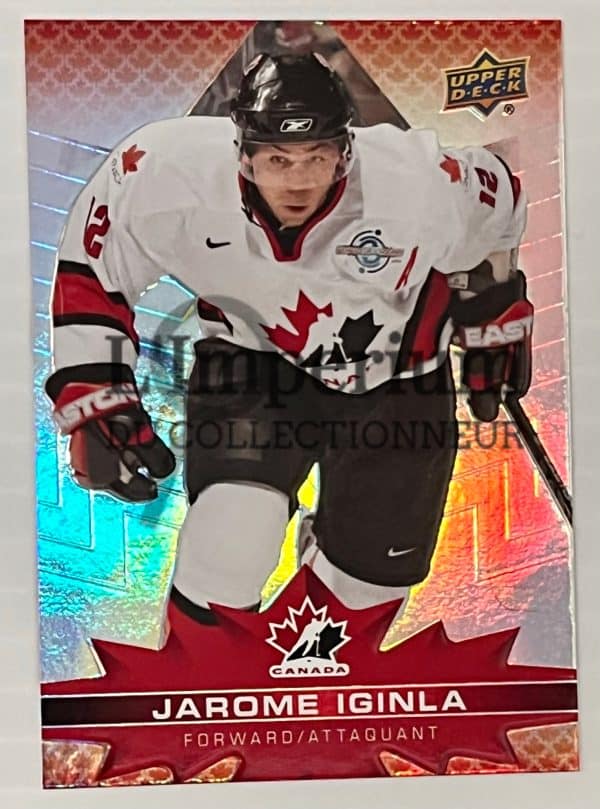 Carte Hockey Équipe Canada 2022 - 96 Jarome Iginla