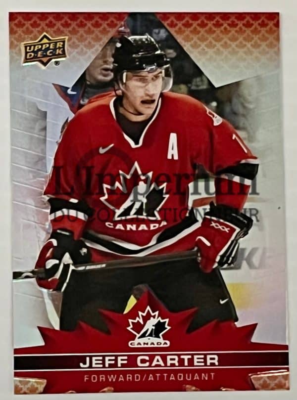 Carte Hockey Équipe Canada 2022 - 65 Jeff Carter