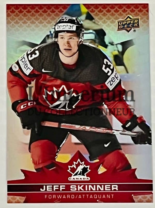 Carte Hockey Équipe Canada 2022 - 60 Jeff Skinner