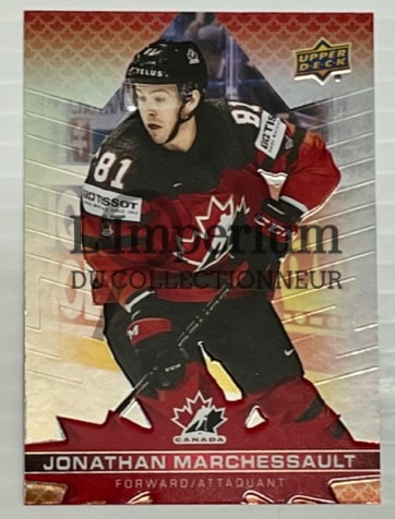 Carte Hockey Équipe Canada 2022 - 70 Jonathan Marchessault