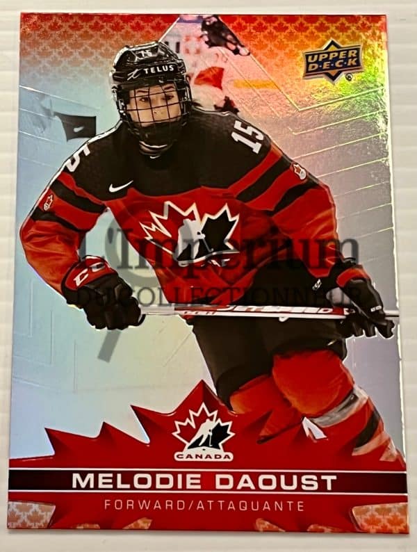 Carte Hockey Équipe Canada 2022 - 77 Melodie Daoust