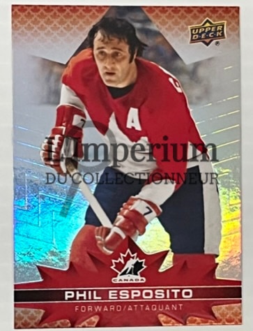 Carte Hockey Équipe Canada 2022 - 89 Phil Esposito