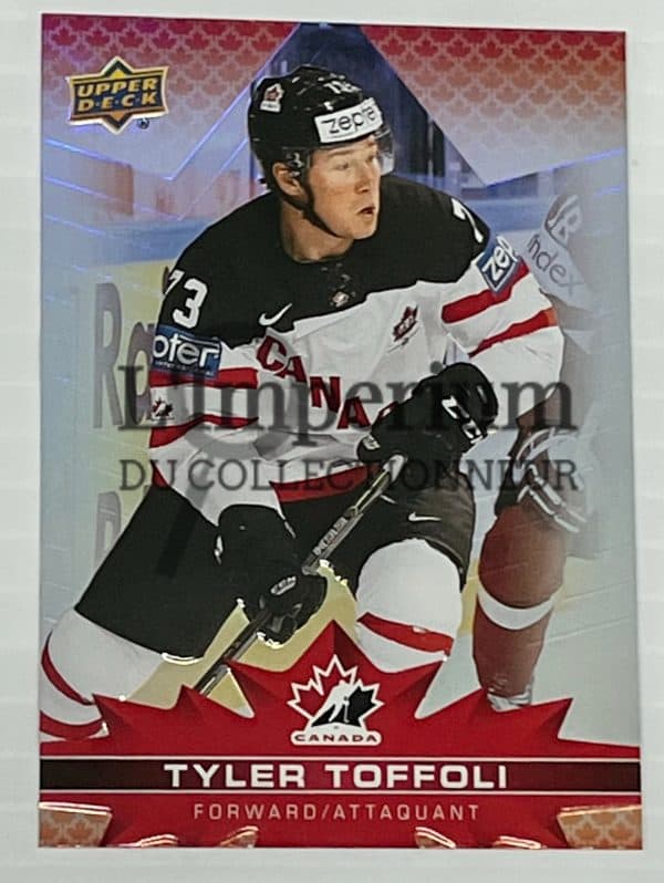 Carte Hockey Équipe Canada 2022 - 58 Tyler Toffoli
