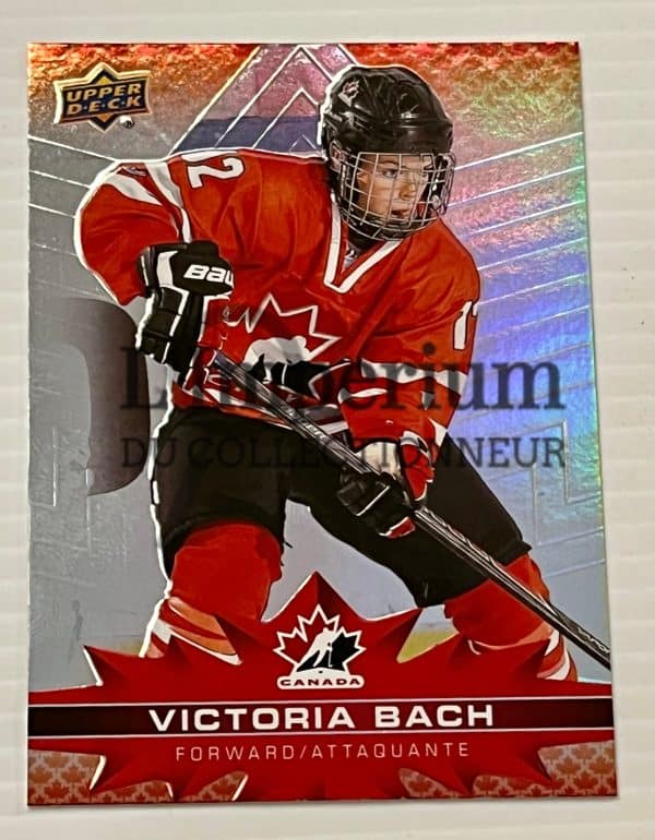Carte Hockey Équipe Canada 2022 - 82 Victoria Bach