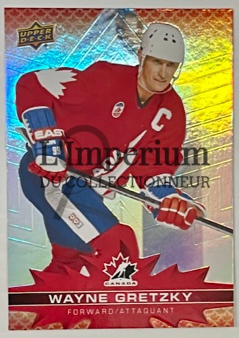 Carte Hockey Équipe Canada 2022 - 100 Wayne Gretzky