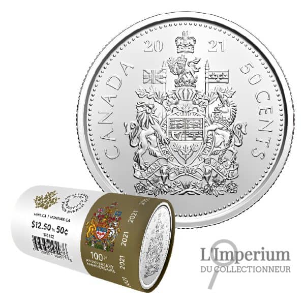 Canada - Rouleau Original 50 Cents 2021 - Logo MRC