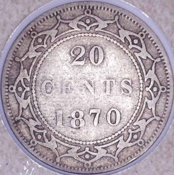 CANADA - 20 Cents 1870 - Terre-Neuve