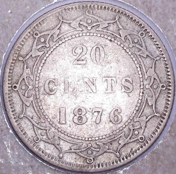 CANADA - 20 Cents 1876H - Terre-Neuve