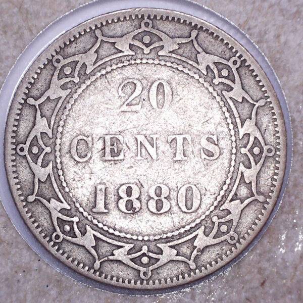 CANADA - 20 Cents 1880 - Terre-Neuve