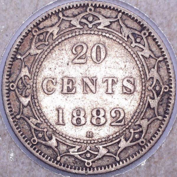 CANADA - 20 Cents 1882H - Terre-Neuve