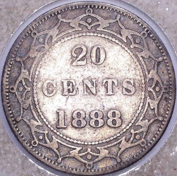 CANADA - 20 Cents 1888 - Terre-Neuve