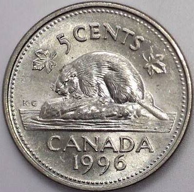 Canada - 5 Cents 1996 6 Éloigné - UNC