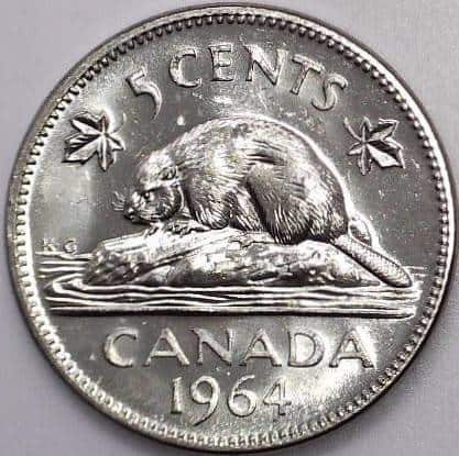 CANADA - 5 Cents 1964 - EWL