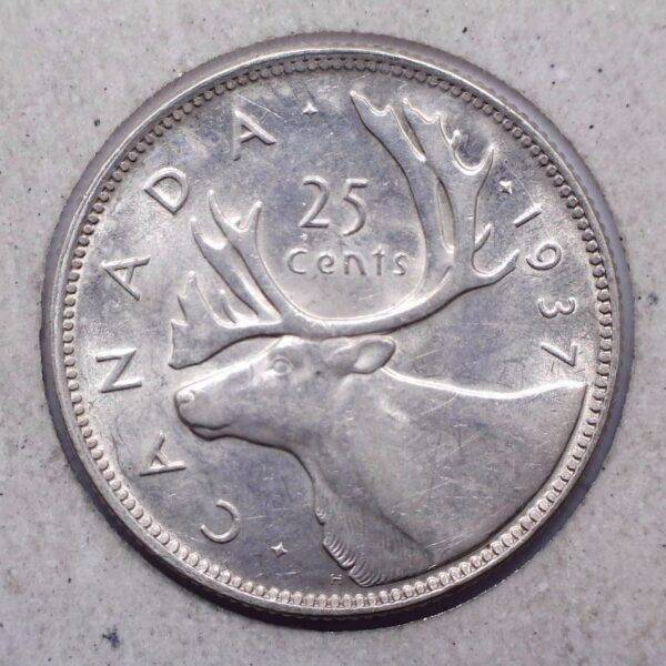 1937 Canada 25 Cents