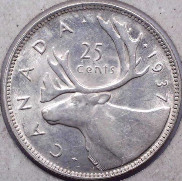 Canada - Dbl. 25 Cents 1937 - UNC