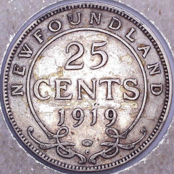 CANADA - 25 Cents 1919C - Terre-Neuve