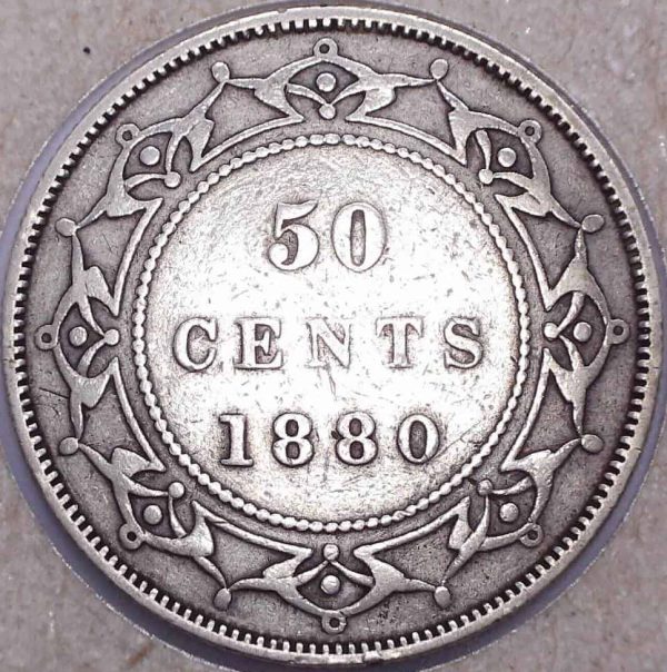 CANADA - 50 Cents 1880 - Terre-Neuve