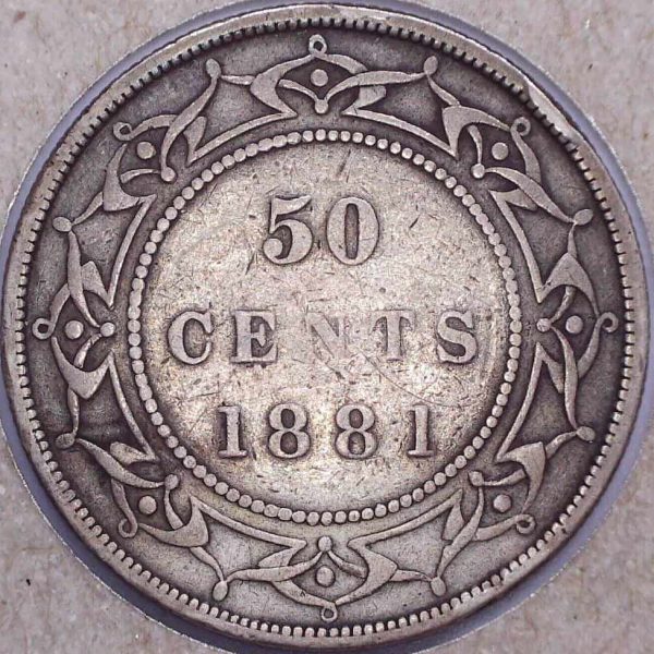 CANADA - 50 Cents 1881 - Terre-Neuve
