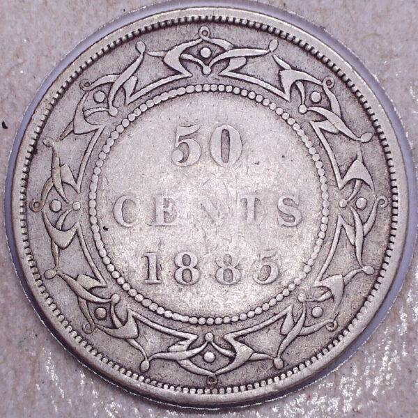 CANADA - 50 Cents 1885 - Terre-Neuve